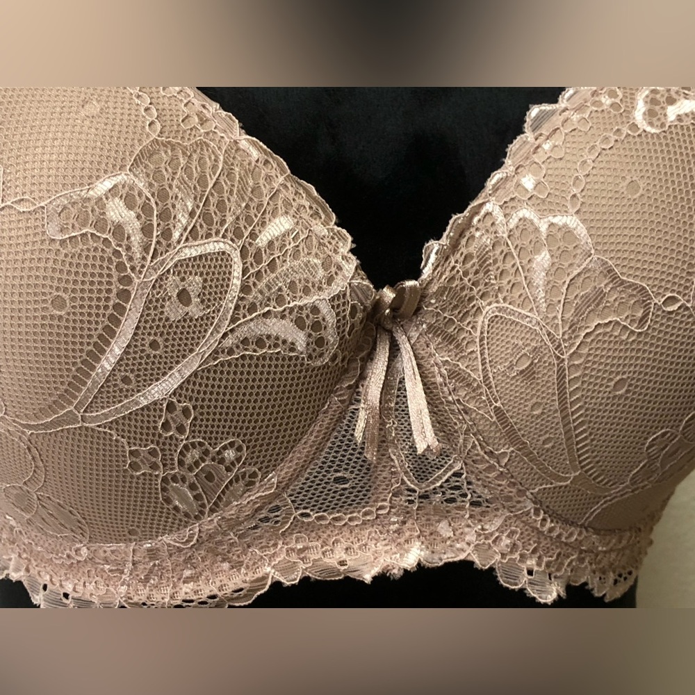 Rene Rofe Floral Lace adjustable Bra 40C - Picture 5 of 16